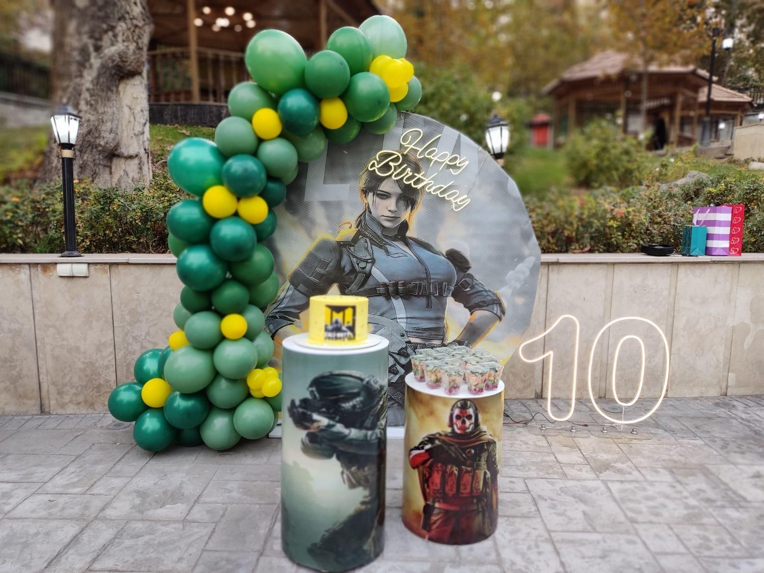 تم تولدبادکنک آرایی و گل آرایی اجرای دکور و اجاره|خدمات پذیرایی، مراسم|تهران, پاسداران|دیوار