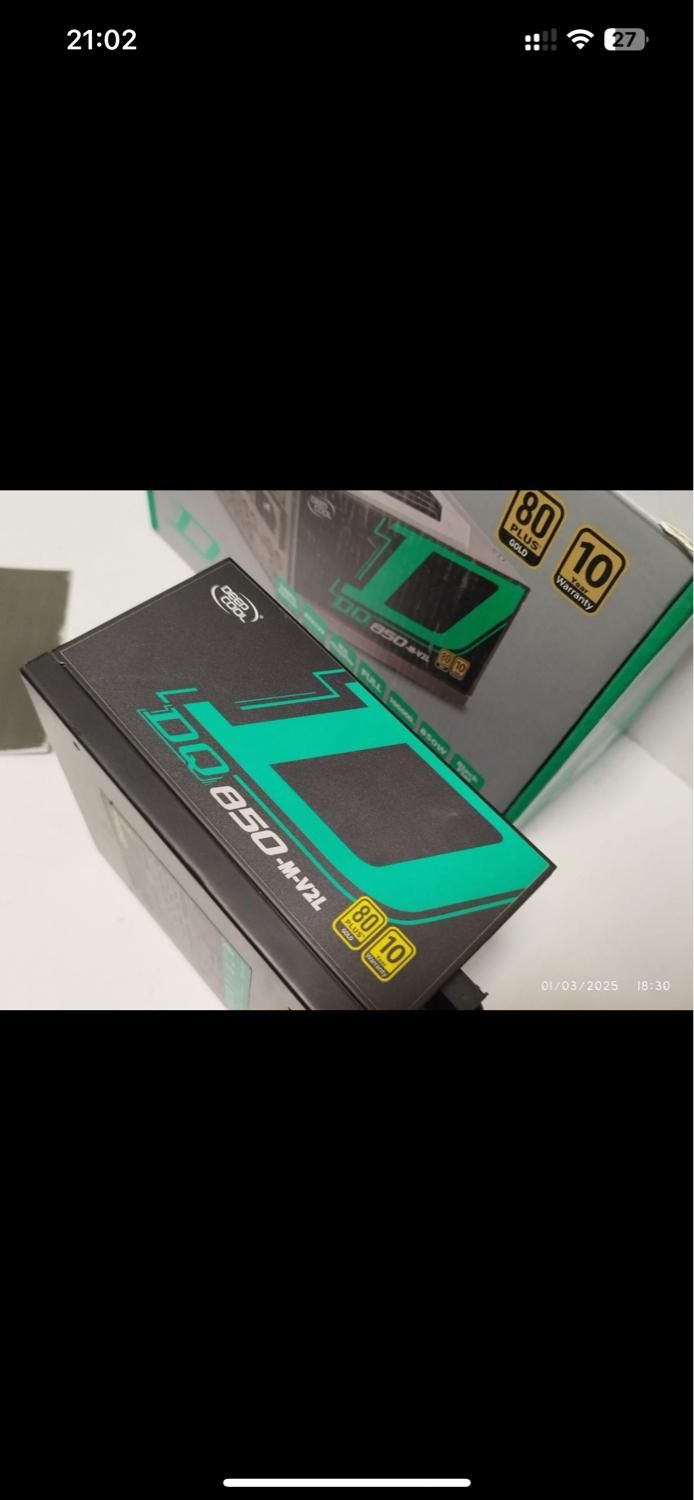 پاور Deepcool 850w فول ماژور|قطعات و لوازم جانبی رایانه|تهران, دزاشیب|دیوار