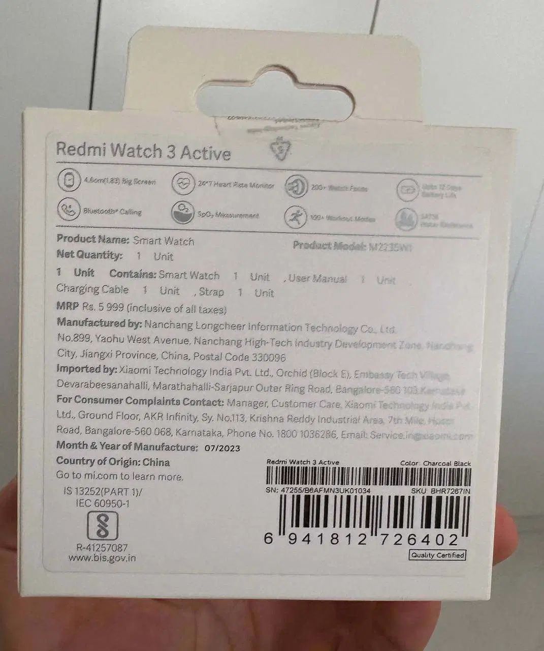 ساعت هوشمند شیائومی مدل Redmi Watch 3 Active|ساعت|تهران, جوانمردان (اندیشه)|دیوار