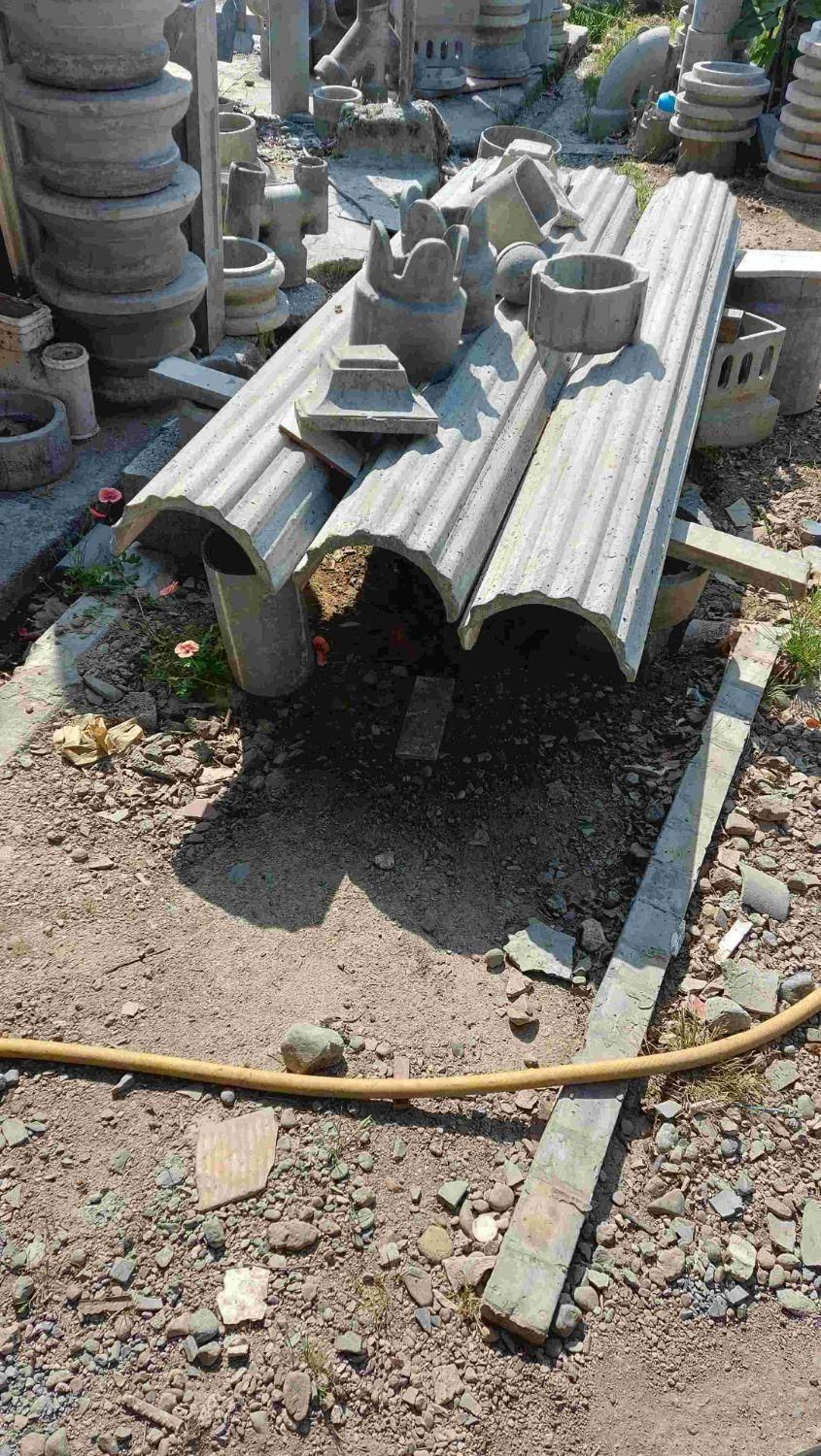 ستون های طرح دار پیش ساخته بتنی|مصالح و تجهیزات ساختمان|آستانه اشرفیه, |دیوار