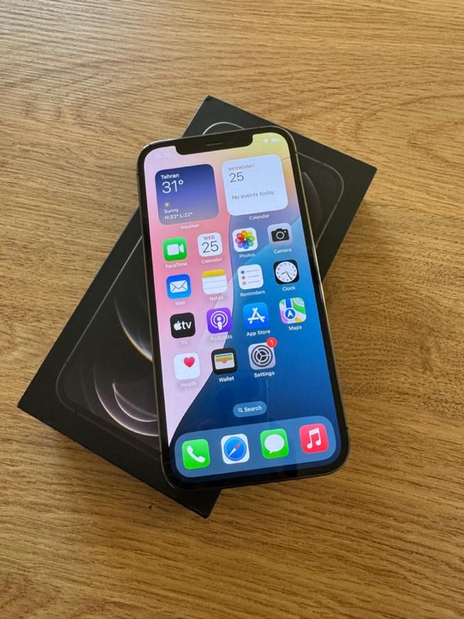 اپل iPhone 12 Pro با حافظهٔ ۲۵۶ گیگابایت|موبایل|تبریز, |دیوار