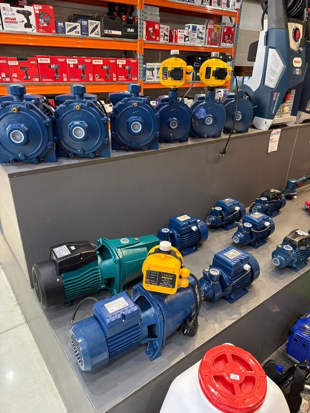 پمپ آب صنعتی نیم اسب الی ۳ اسب جتی و بشقابی|ماشینآلات صنعتی|کرج, ساسانی (قلمستان)|دیوار