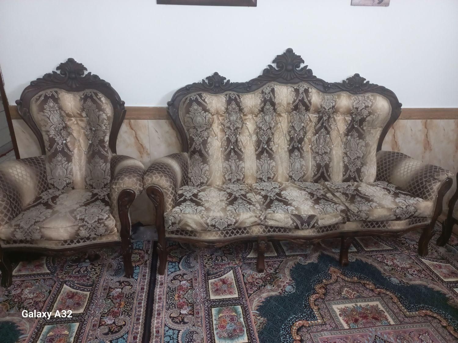 مبل ۷ نفره|مبلمان خانگی و میز عسلی|ماهدشت, |دیوار