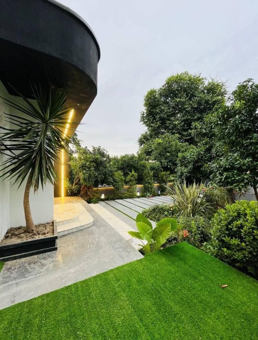 ویلا باغ استخردار، نما مدرن با حیاط سازی زیبا|فروش خانه و ویلا|چمستان, |دیوار