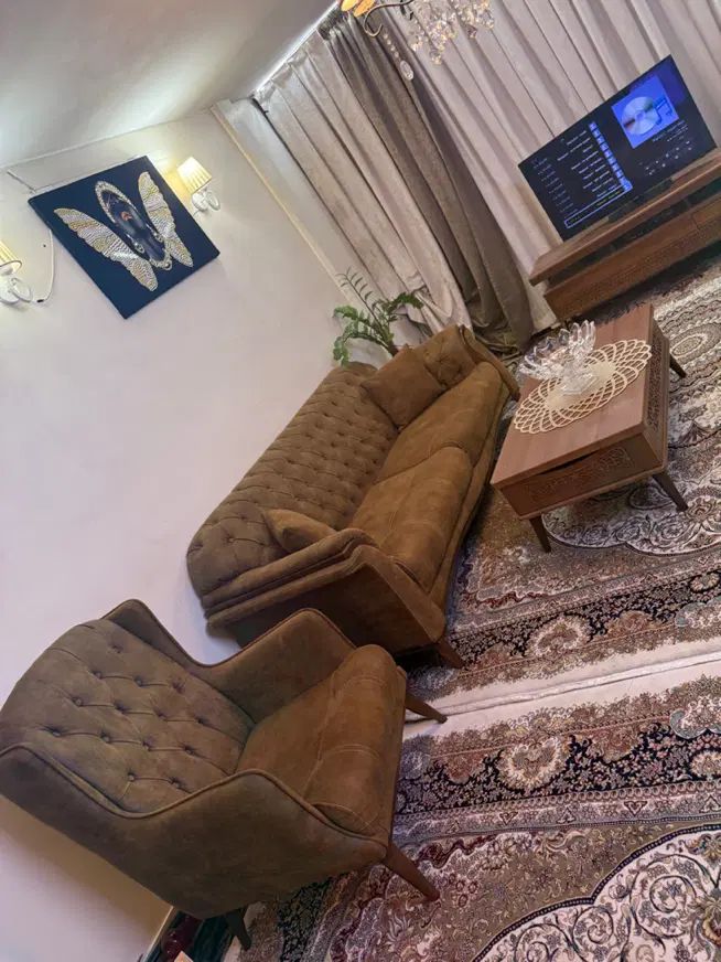 مبلمان ۸ نفره با ناهار خوری ۶ نفره|مبلمان خانگی و میز عسلی|تهران, شهرک گلها|دیوار