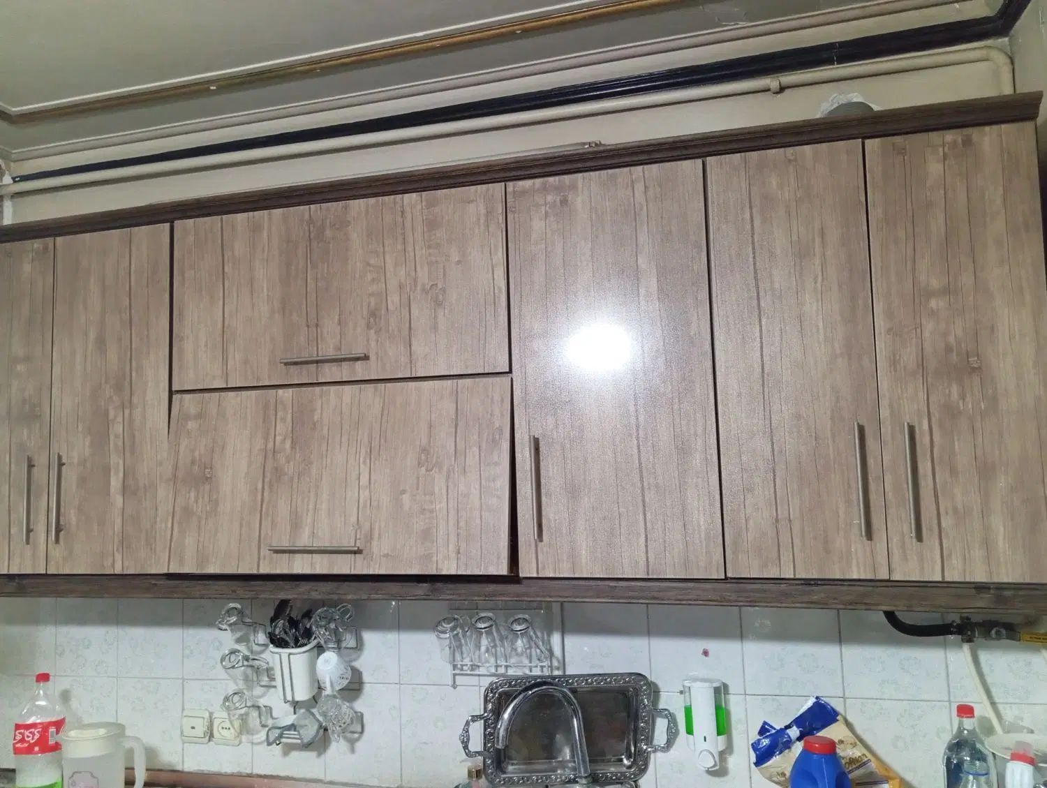 کابینت دست دوم همه رو باهم یه جا 5الی 6متر میشه|مصالح و تجهیزات ساختمان|اسلام‌شهر, شهرک قائمیه|دیوار