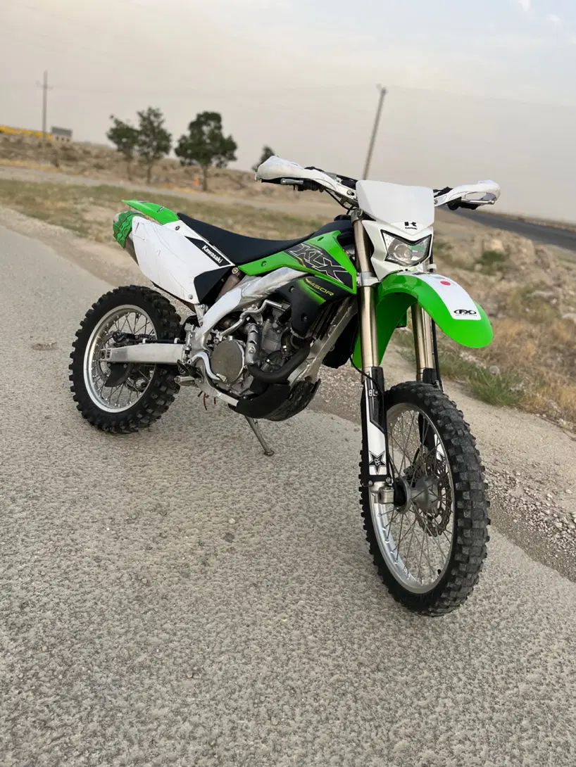 کراس 450klx کاوازکی|موتورسیکلت|تهران, یافت آباد شمالی|دیوار