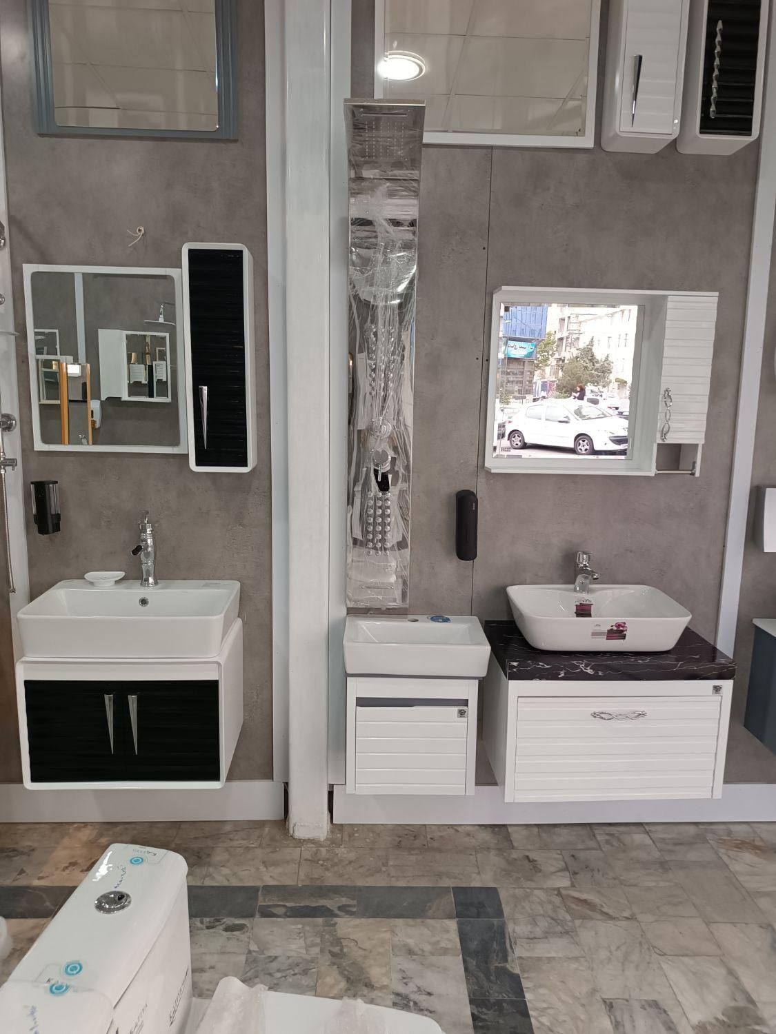 اینه باکس و روشویی کابینتی و اینه ال ای دی فرنگی و|لوازم سرویس بهداشتی|فردیس, فردیس|دیوار