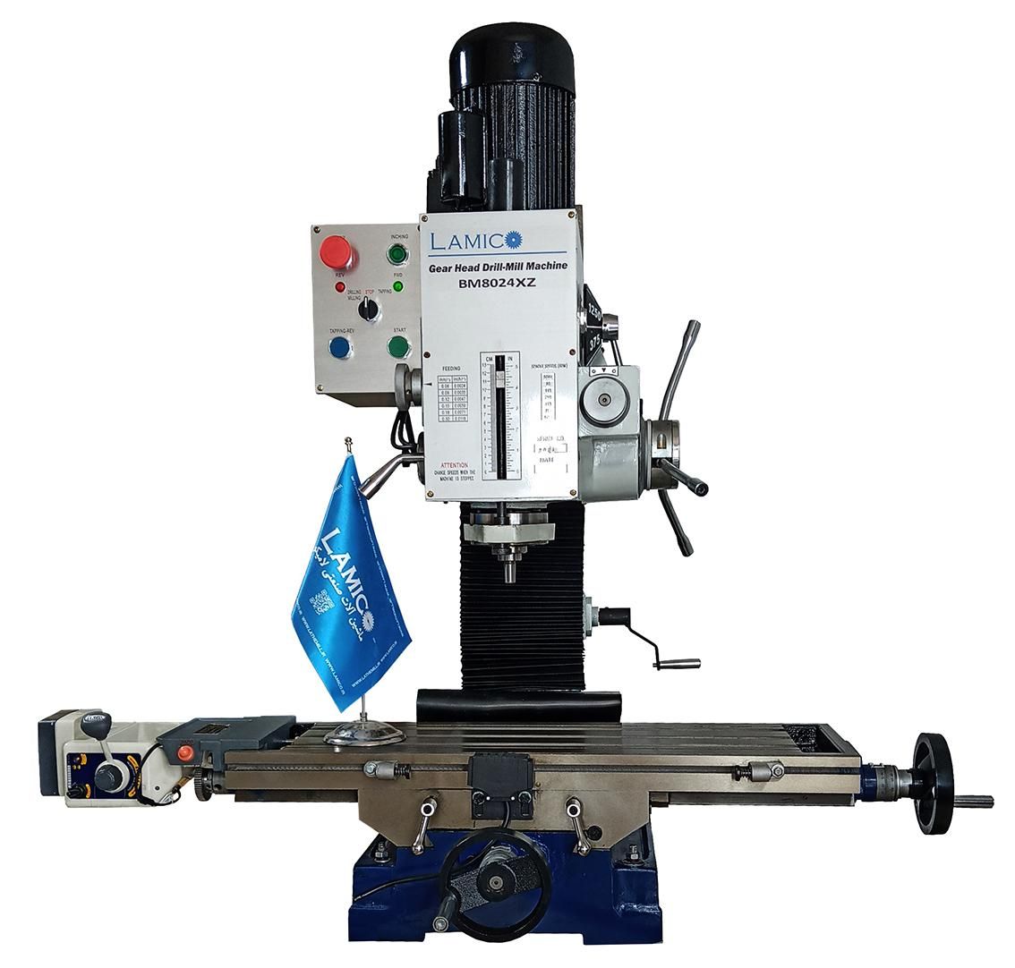 دستگاه فرز رومیزی لامیکو BM8024XZ|ماشینآلات صنعتی|گرمدره, |دیوار