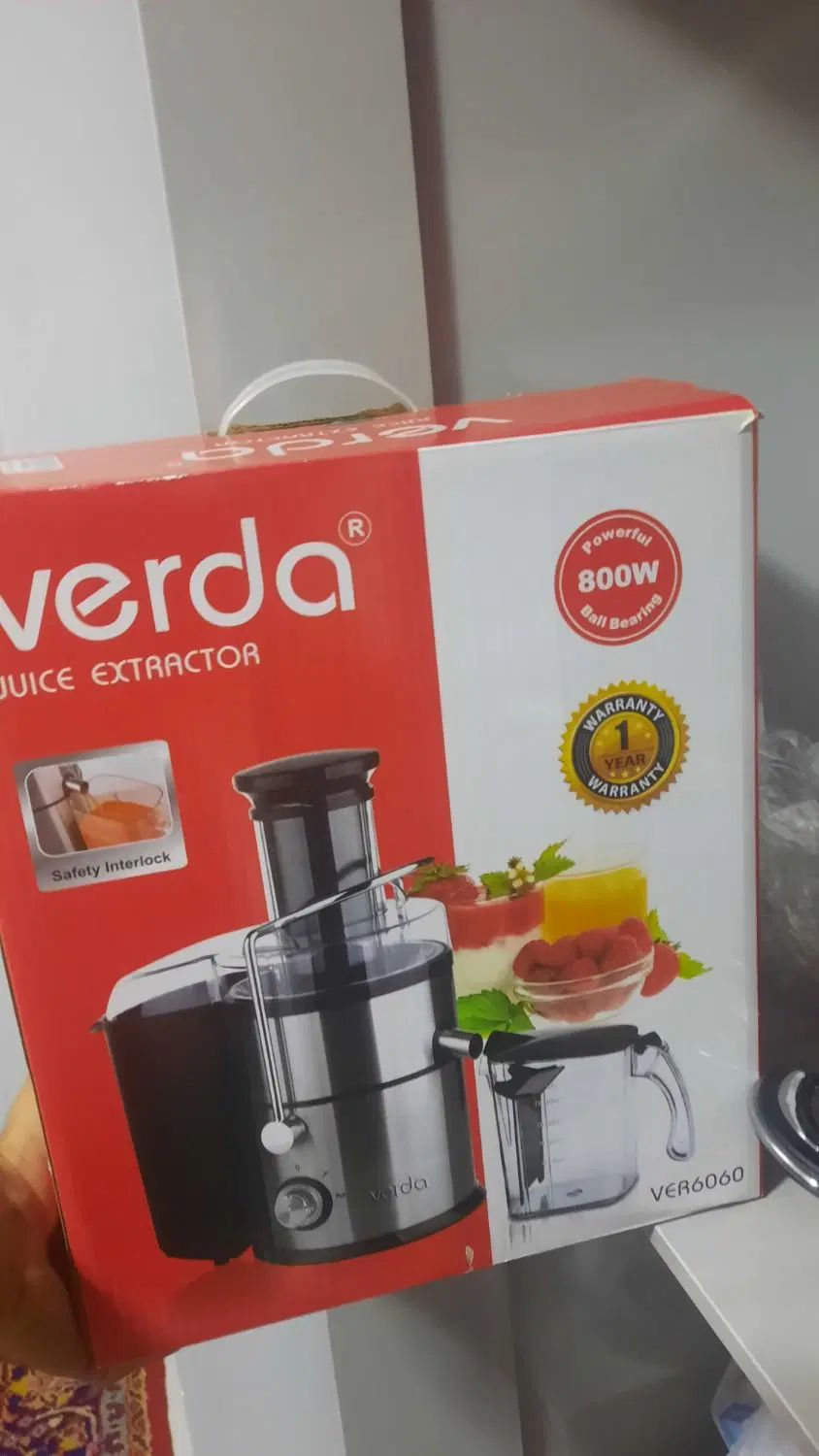 آبمیوه گیری verda|آبمیوه‌گیر و آب‌مرکبات‌گیر|تهران, شهرک آپادانا|دیوار
