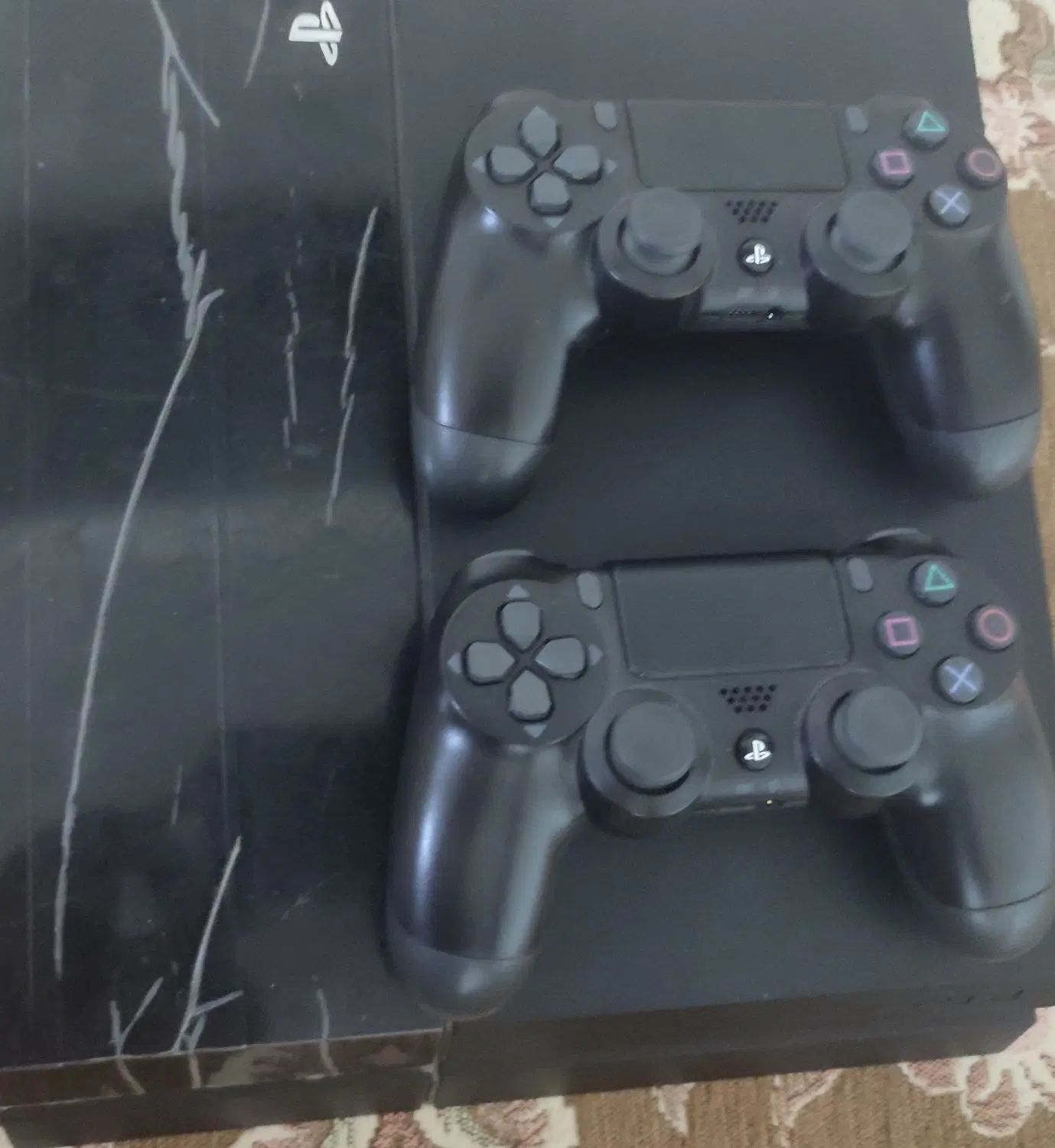 PS4 فت 500گیگ  به همراه دو دسته|کنسول، بازی ویدئویی و آنلاین|مشهد, شفا|دیوار