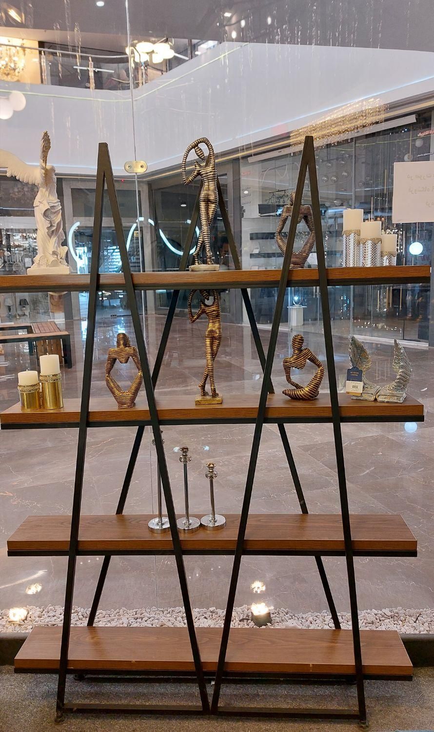 استند چوب و فلز دکوراتیو|بوفه، ویترین، کنسول|شیراز, شهرک کوثر|دیوار