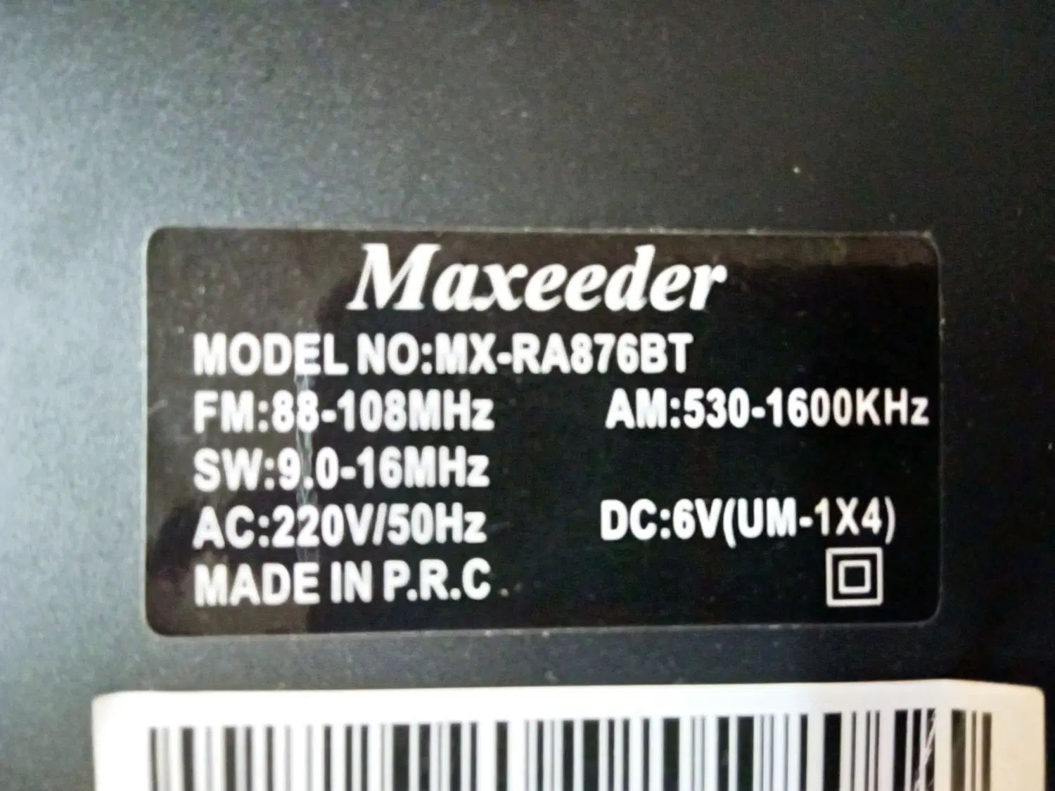 رادیو کلاسیک Maxeeder سالم با ورودی USB|کلکسیون اشیاء عتیقه|تهران, مظاهری|دیوار