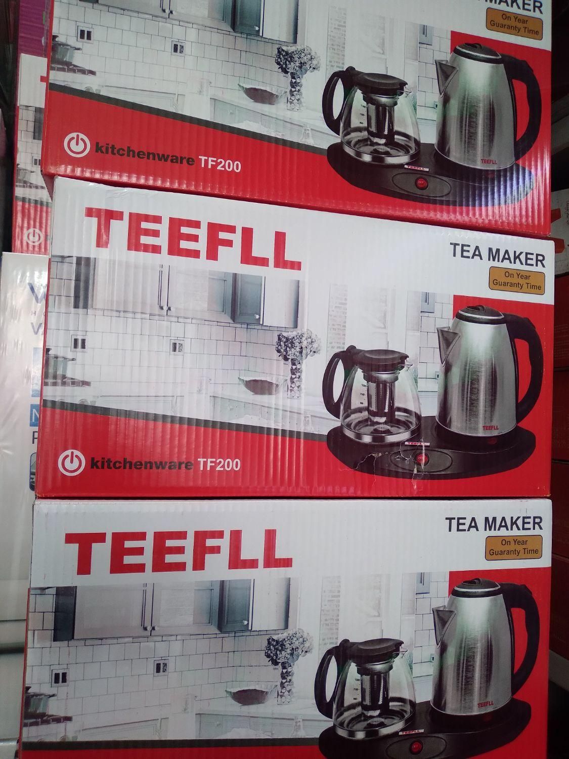 چایساز کنار همی مارک تفال کتری برقی|سماور، چایساز، قهوهساز|تبریز, |دیوار