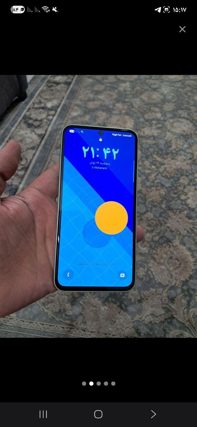 سامسونگ 5g a54حافظه ۲۵۶رام۸ اندروید15اصل ویتنام|موبایل|ری, دولت‌آباد|دیوار