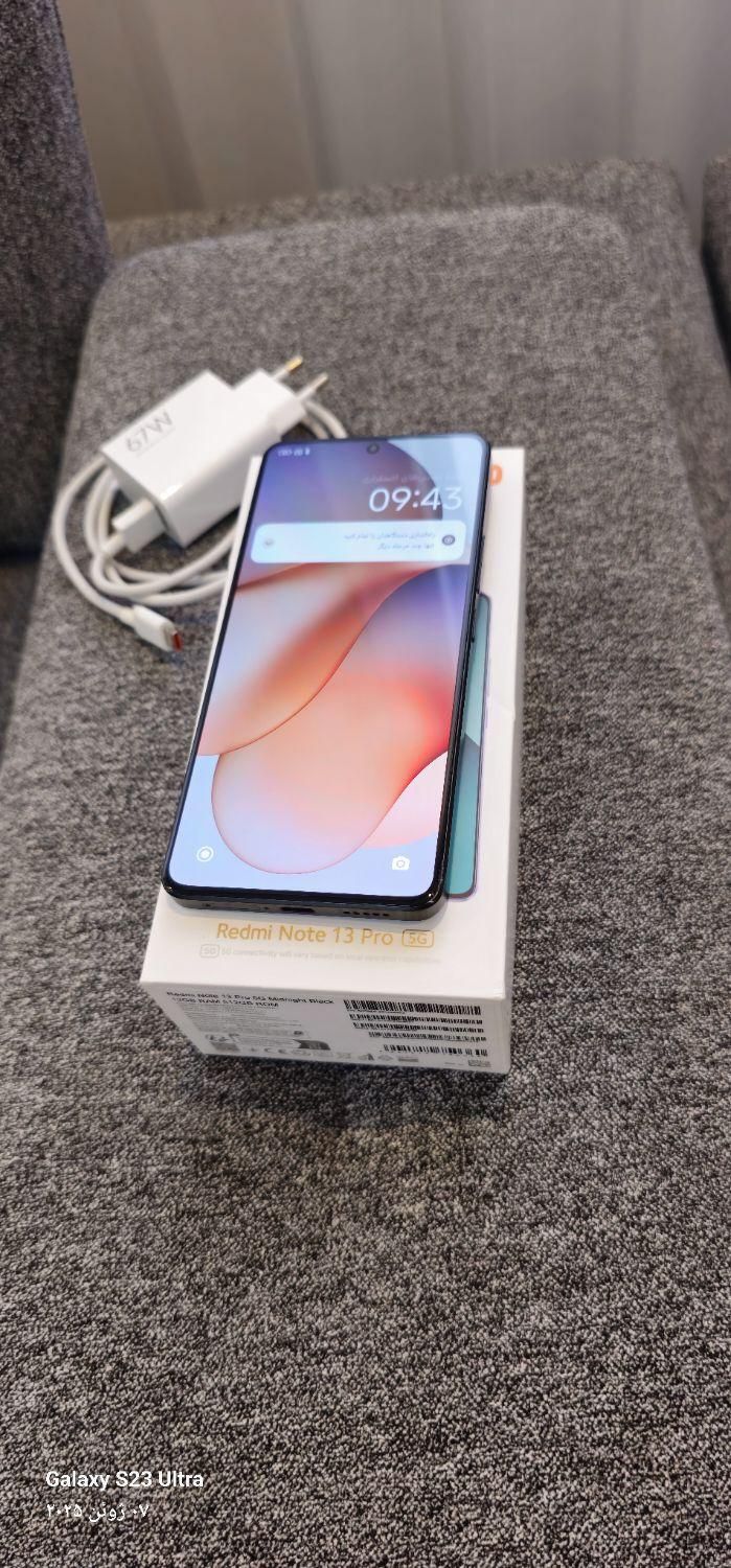 شیائومیRedmi Note13 Pro 5G 512|موبایل|تهران, خواجه نصیر طوسی|دیوار