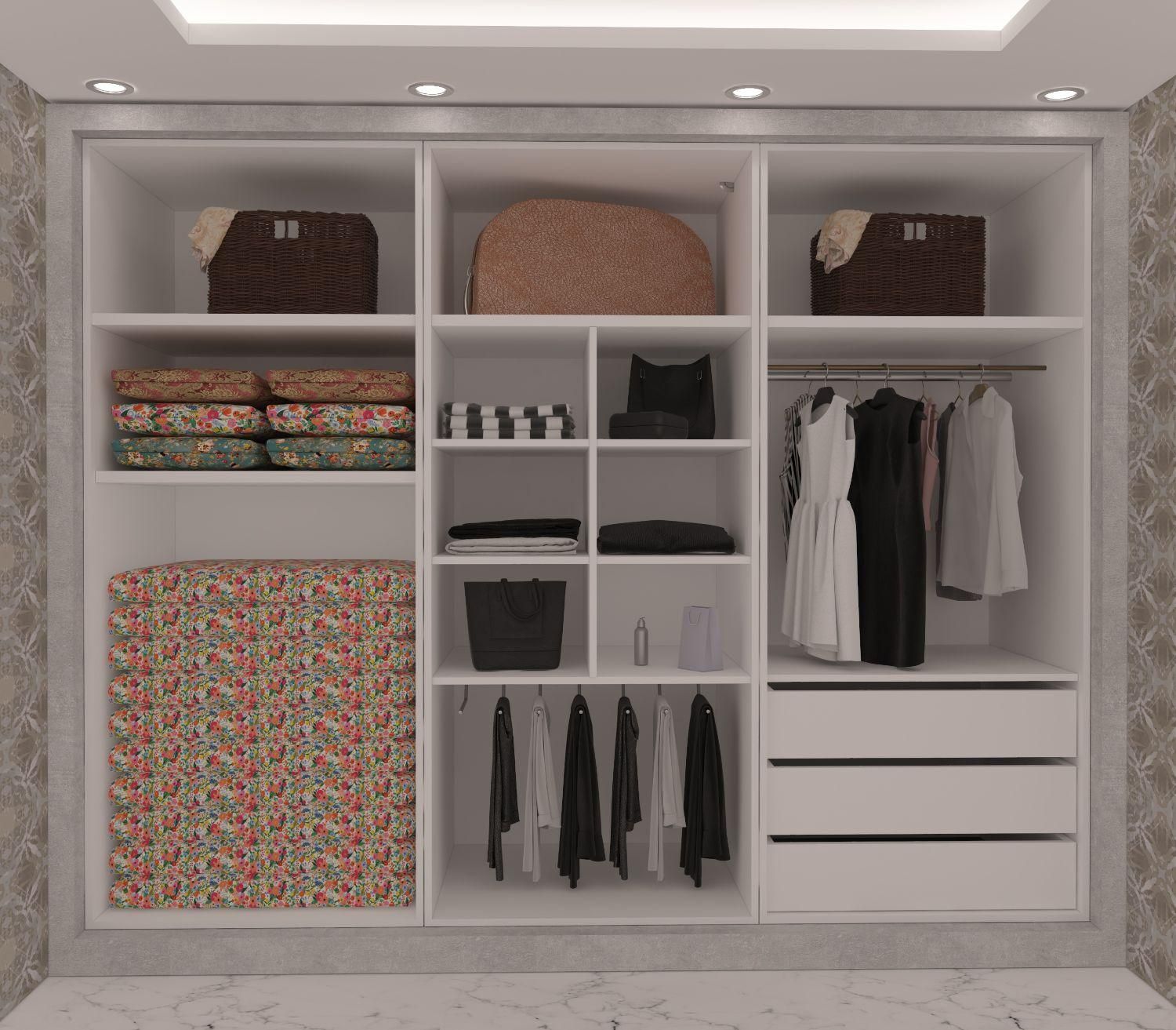 ساخت انواع کابینت  کمد دیواری|کتابخانه، شلف، قفسه‌های دیواری|سیرجان, |دیوار
