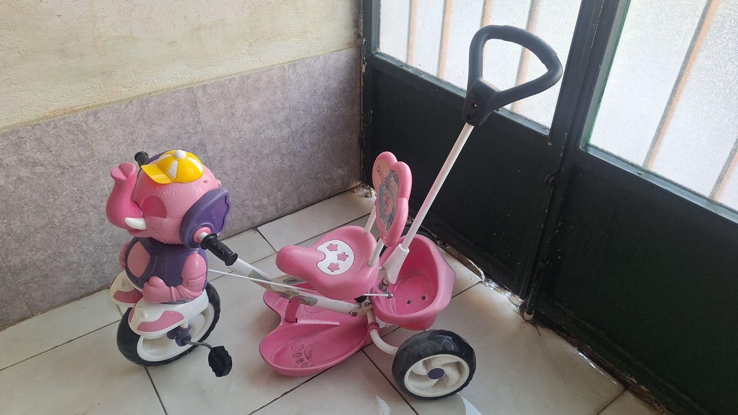 سه چرخه کودک|دوچرخه، اسکیت، اسکوتر|شیراز, فخرآباد (دروازه کازرون)|دیوار