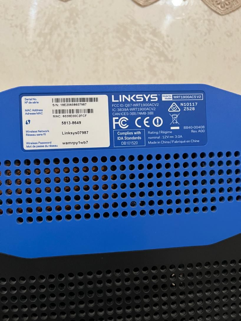 روتر لینک سیس مناسب openwrt مدل WRT1900ACS|مودم و تجهیزات شبکه|اصفهان, همدانیان|دیوار
