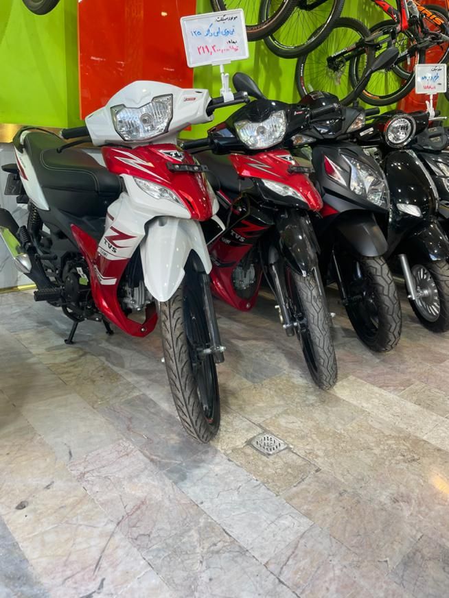 تی وی اس صفر(قربان زاده)|موتورسیکلت|مشهد, رضاشهر|دیوار