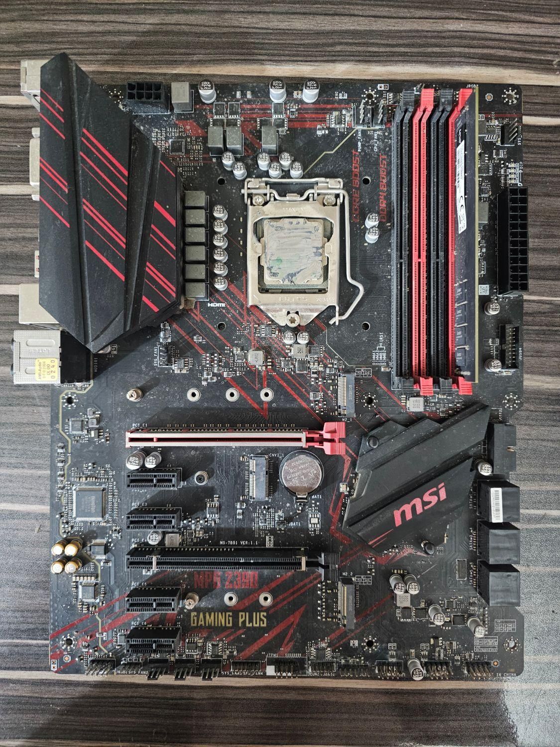 z390 gaming plus|قطعات و لوازم جانبی رایانه|اصفهان, مرداویج|دیوار