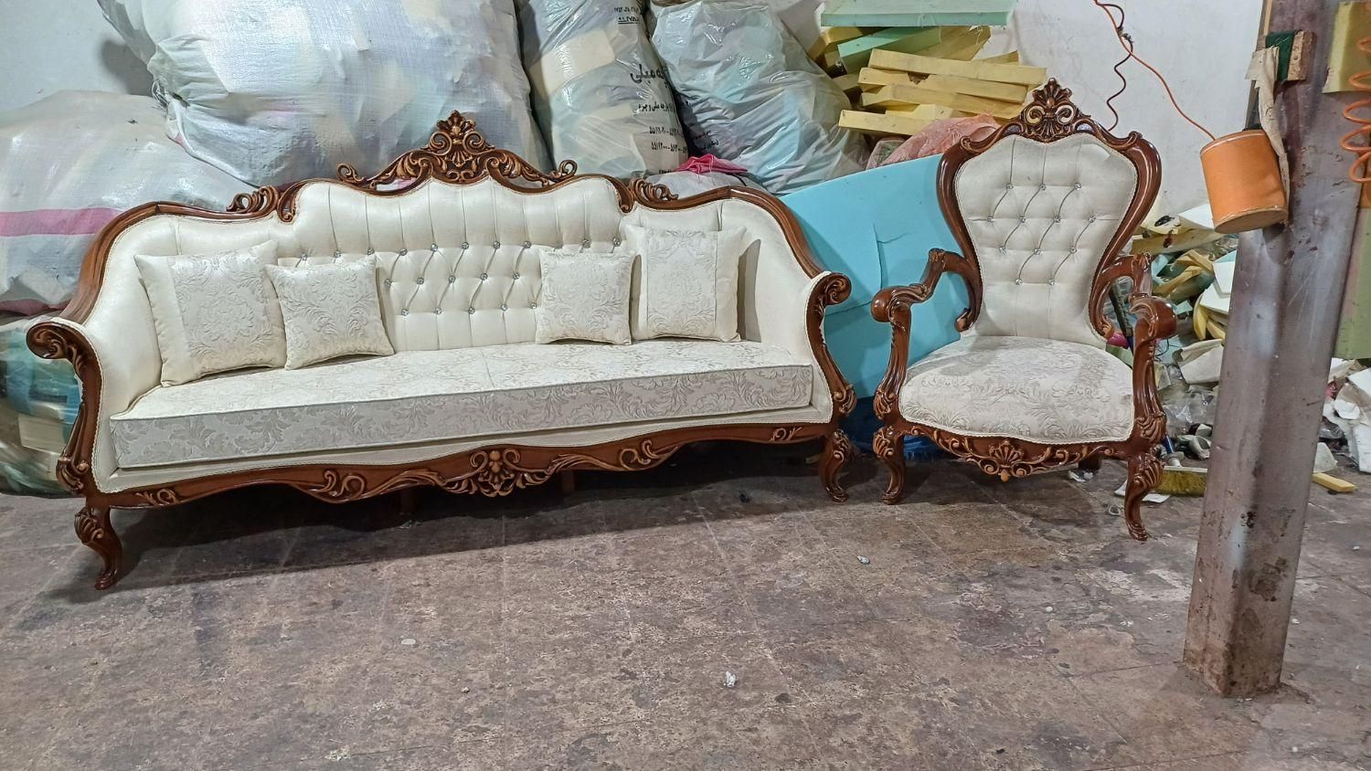 تولیدی مبلمان استیل و کلاسیک ایلیا مبل|مبلمان خانگی و میز عسلی|پاکدشت, پاکدشت (مامازند)|دیوار