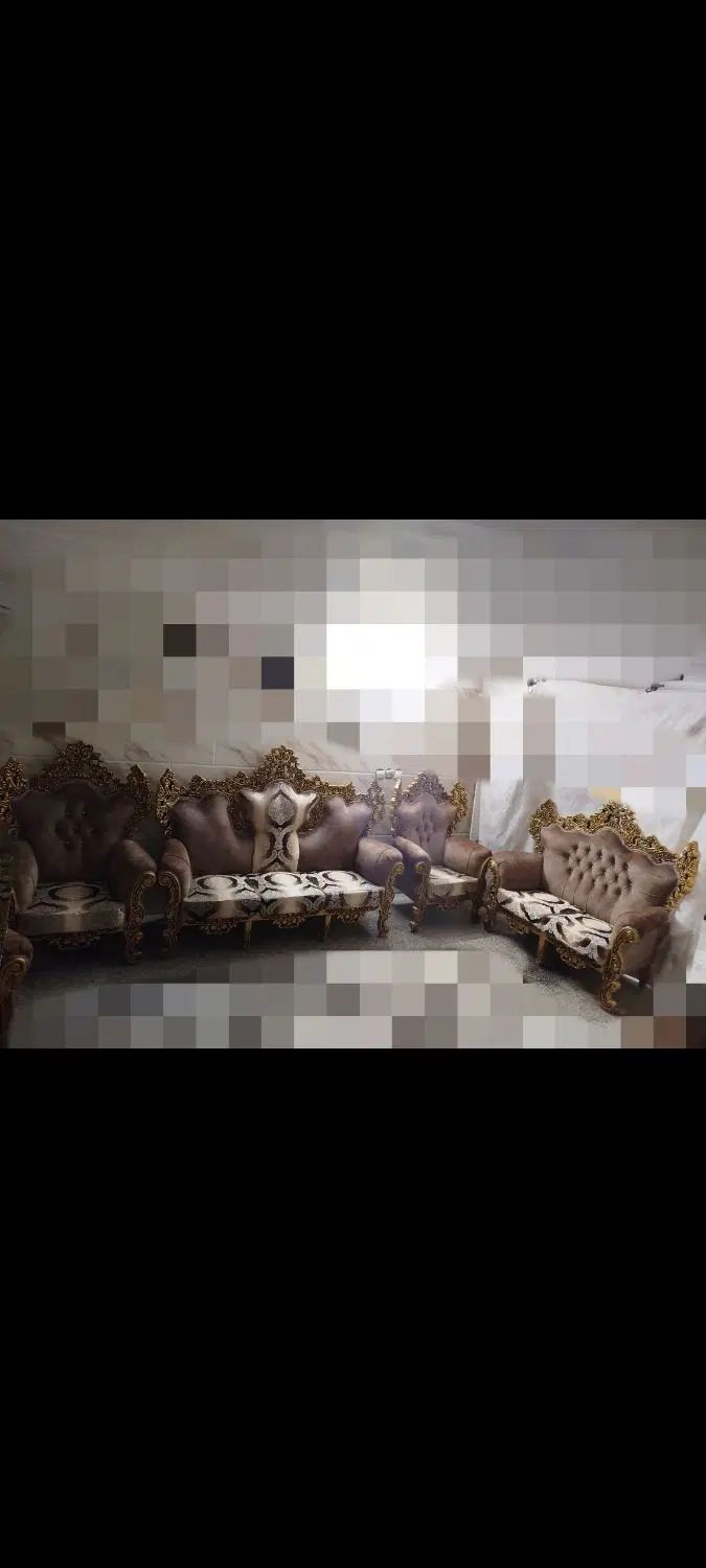 دو دست مبل در حد نو|مبلمان خانگی و میز عسلی|اصفهان, ارزنان|دیوار