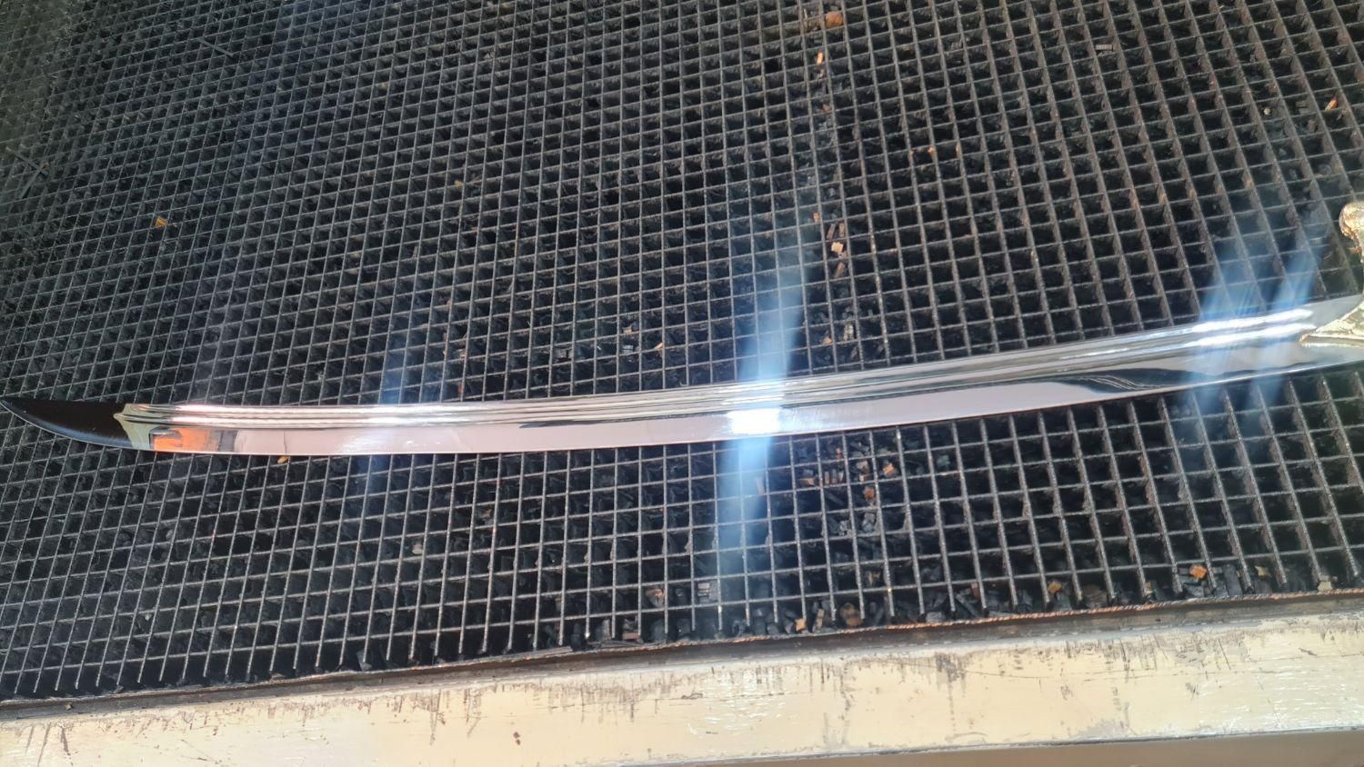 شمشیر کلکسیونی عربی ۱ متری(تیغه فولاد آبدیده)|کوهنوردی و کمپینگ|شیراز, شاهچراغ|دیوار