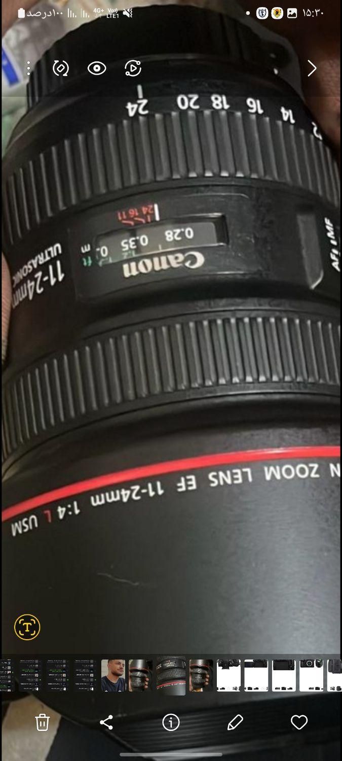 لنز canon|دوربین عکاسی و فیلم‌برداری|تهران, ازگل|دیوار