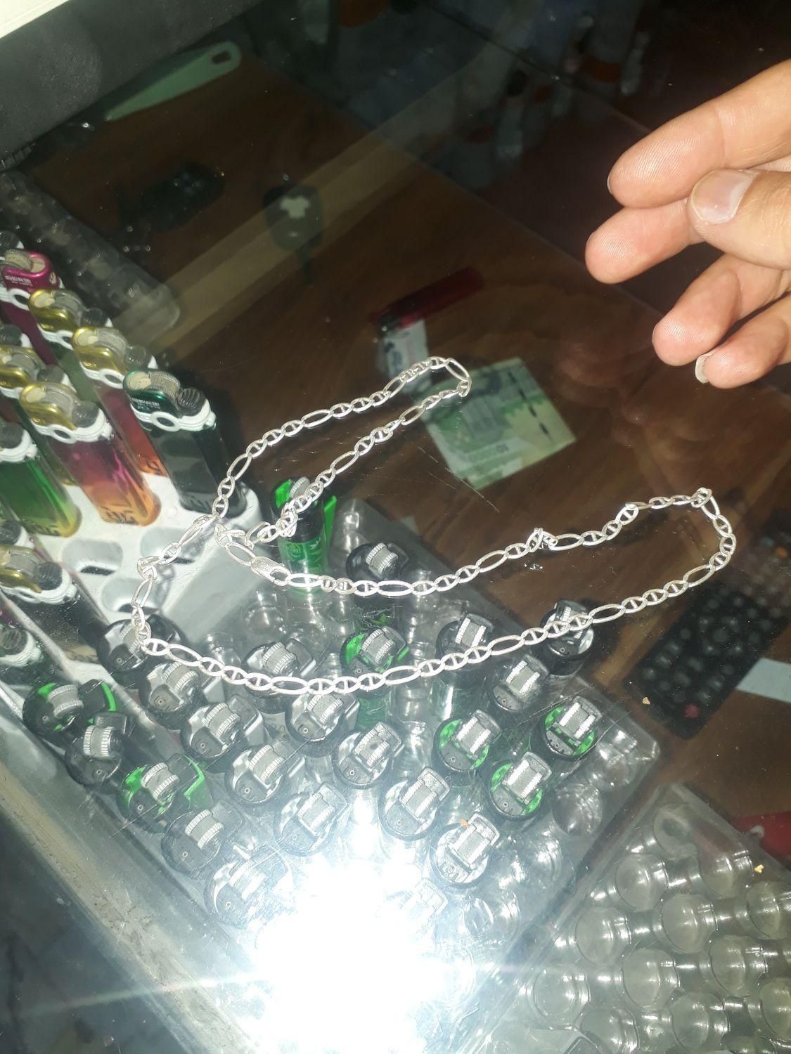 زنجیر نقره خوشگل ۹۲۵|جواهرات|اراک, |دیوار