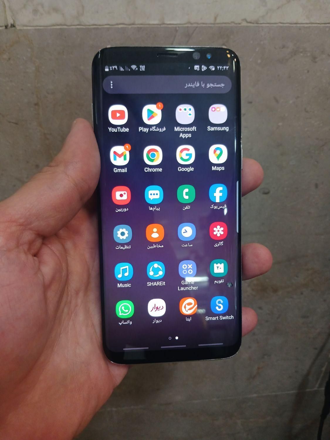 samsung s8 gold|موبایل|تهران, آذربایجان|دیوار