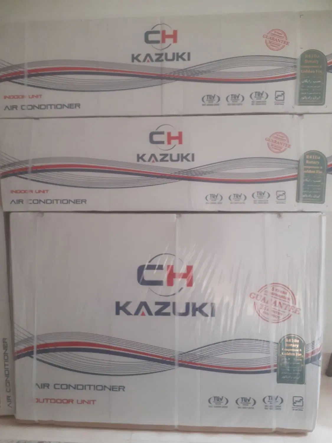 فروش کولرهای ۲۴ کازوکی KAZUKI تعداد محدود|کولر گازی و فن‌کوئل|رشت, حمیدیان|دیوار
