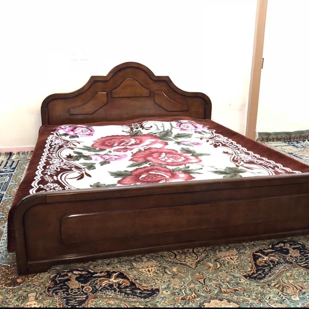 تخت دونفره و جالباسی|تخت و سرویس خواب|تهران, افسریه|دیوار