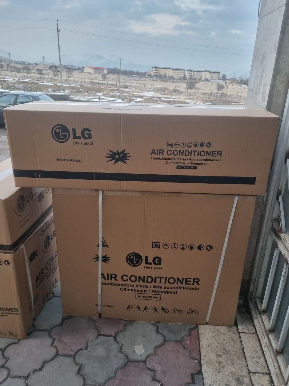 اسپلیت LG Dual Inverter سری استاندارد|کولر گازی و فن‌کوئل|بومهن, |دیوار
