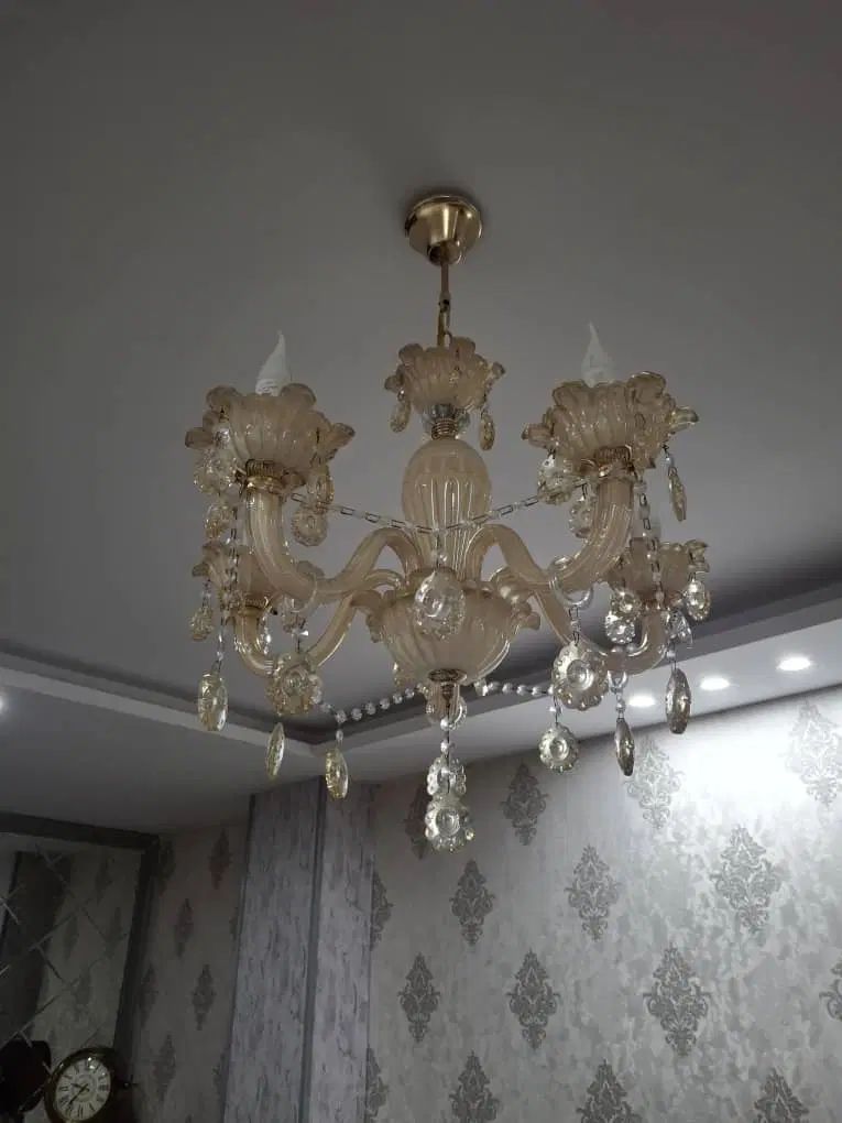 دو عدد لوستر کریستالی|لوستر و چراغ آویز|تهران, سردارجنگل|دیوار