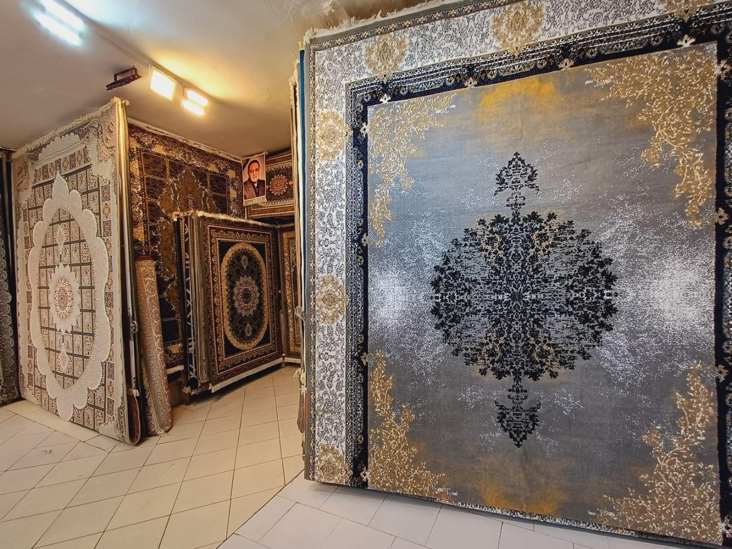 فرش۱۲و۶و۹متری (طلاب) نگین بافته شده کاشان|فرش|مشهد, طلاب|دیوار