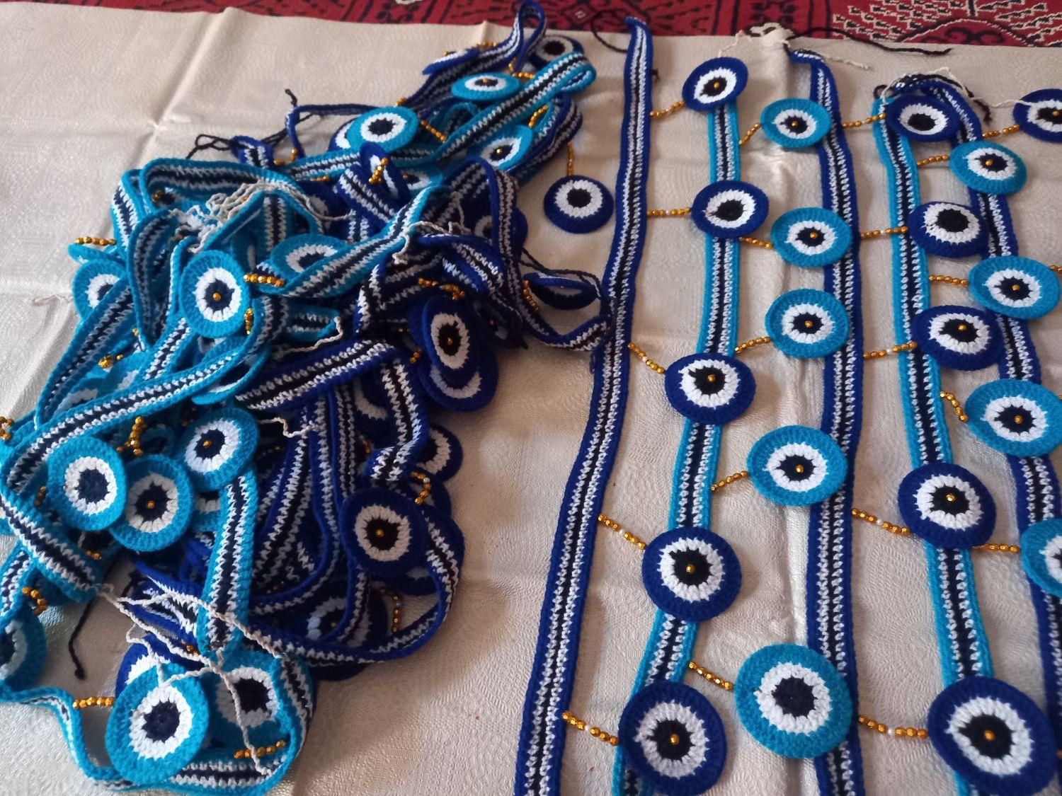 چشم نظر مناسب برای خونه، ماشین وگردن حیوان|صنایع دستی و سایر لوازم تزئینی|آق قلا, |دیوار