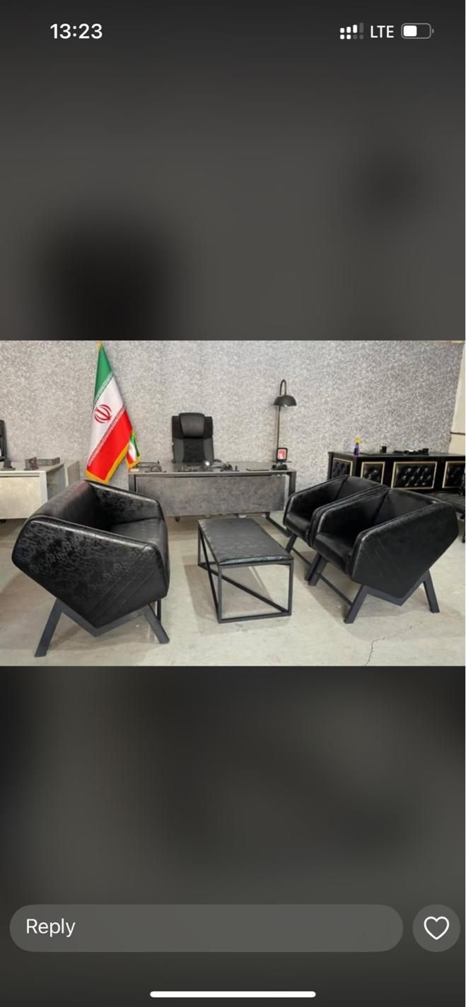 میزکنفرانس/میزریاست پایه فلزی/صندلی توری/پیشخوانmd|دفتر کار|تبریز, |دیوار