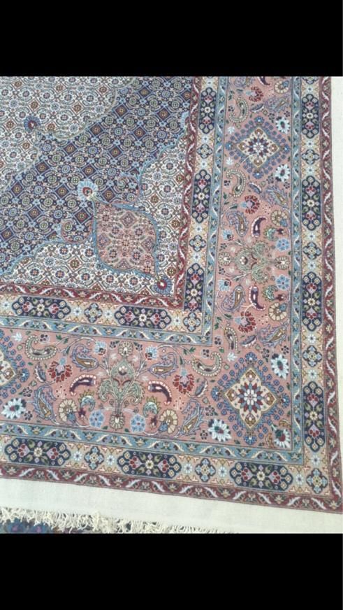 فرش دستباف ، تراکم بالا ، نخ خارجی (۱۸متری) اعلا|فرش|بیرجند, |دیوار