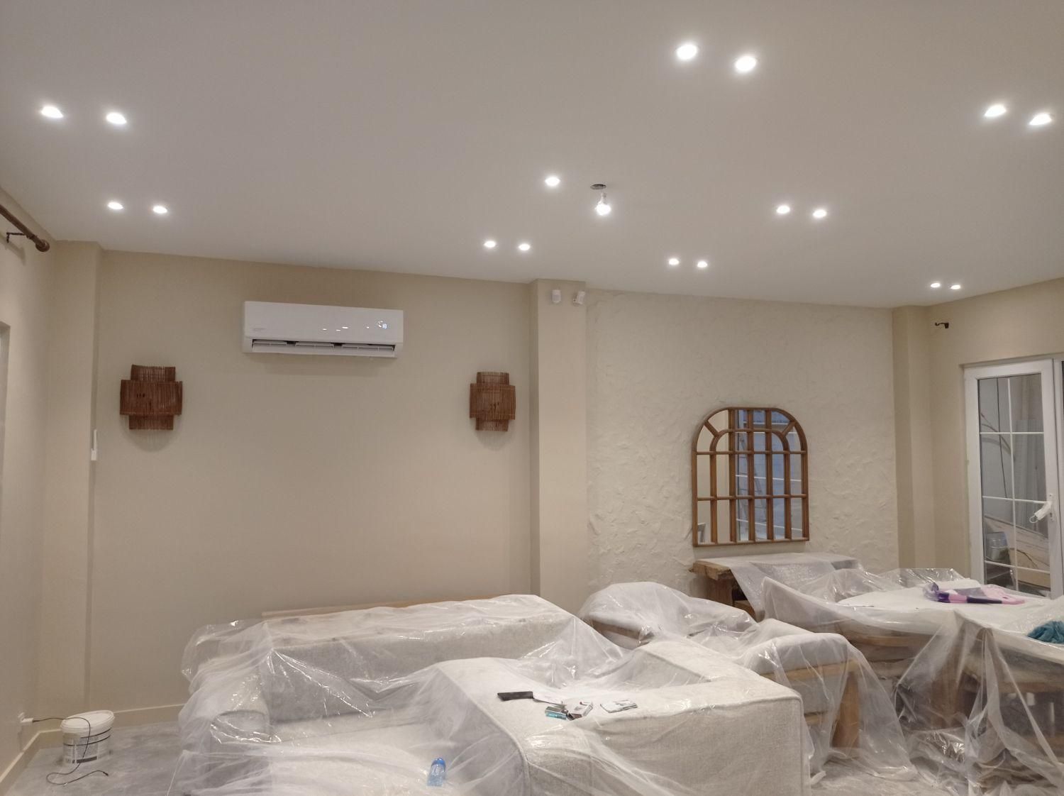 اجرای نقاشی و کناف ساختمان|خدمات پیشه و مهارت|لنگرود, |دیوار