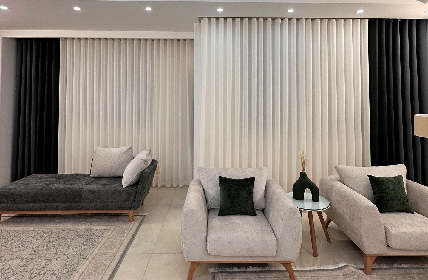 پرده مینیمال|پرده، رانر، رومیزی|تبریز, |دیوار