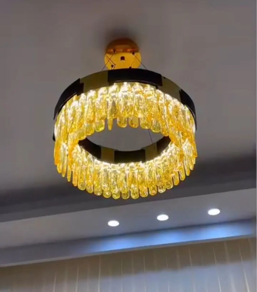 لوستر ۵۵سانت مدرن LED|لوستر و چراغ آویز|تهران, اباذر|دیوار