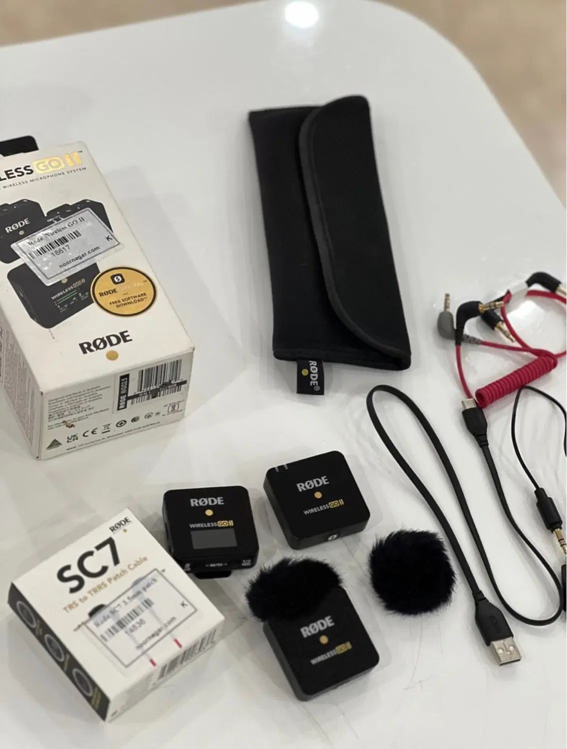 میکروفون بیسیم رود مدل Wireless GO II Dual|دوربین عکاسی و فیلم‌برداری|اصفهان, درب کوشک|دیوار