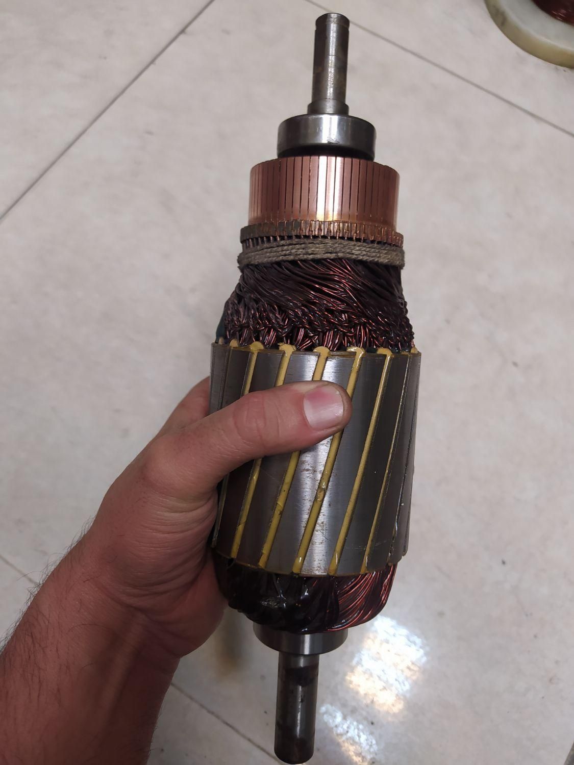 سیم پیچی آرمیچر و الکتروموتور لوازم خانگی و صنعتی|خدمات پیشه و مهارت|بروجرد, |دیوار