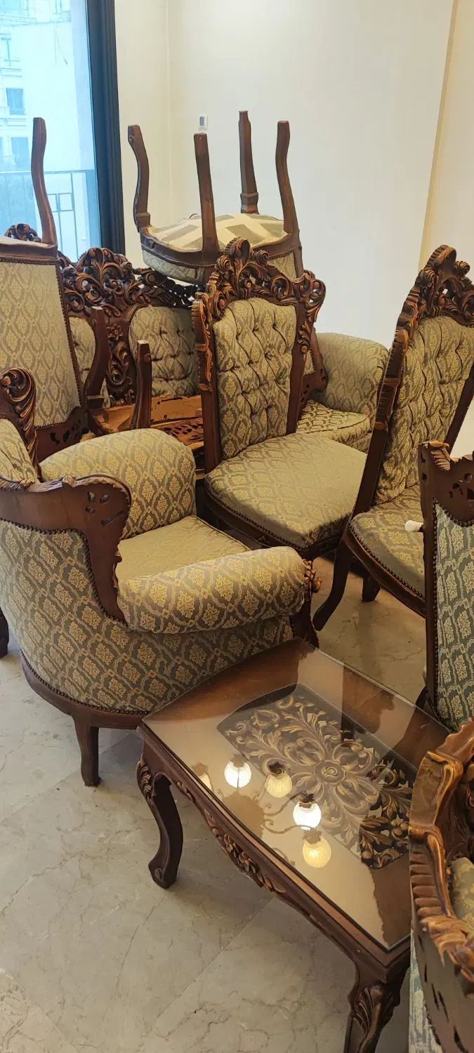 مبل استیل سالم|مبلمان خانگی و میز عسلی|تهران, دروس|دیوار