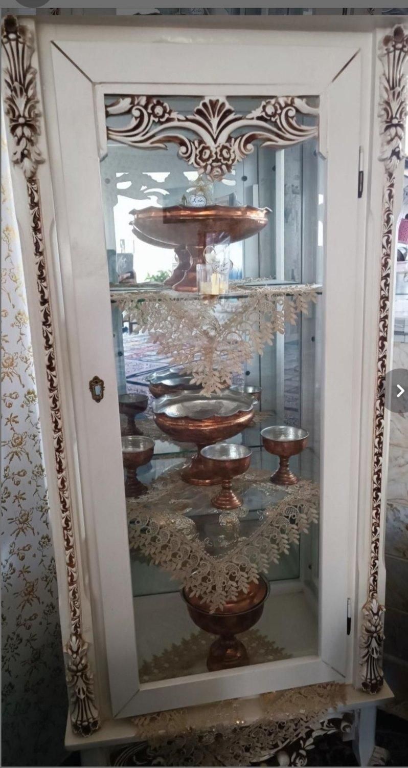 گنجه بسیار نو|بوفه، ویترین، کنسول|تربتحیدریه, شهرک ولیعصر|دیوار