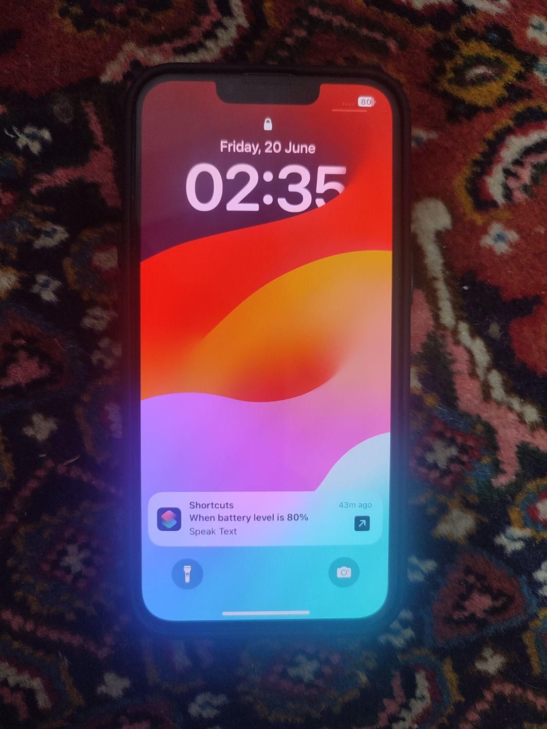 اپل iPhone 13 با حافظهٔ ۱۲۸ گیگابایت|موبایل|اردبیل, |دیوار