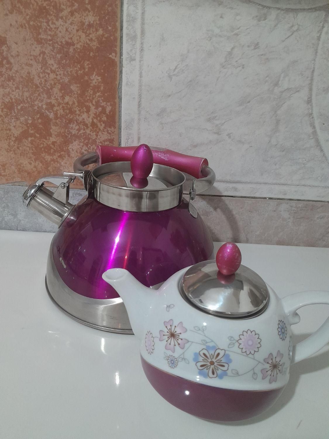 کتری و قوری|سماور، چای‌ساز، قهوه‌ساز|مریوان, |دیوار