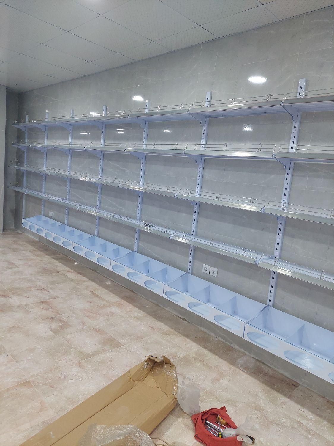 قفسه فروشگاهی حفاظ خور و ساده|فروشگاه و مغازه|تهران, افسریه شمالی|دیوار