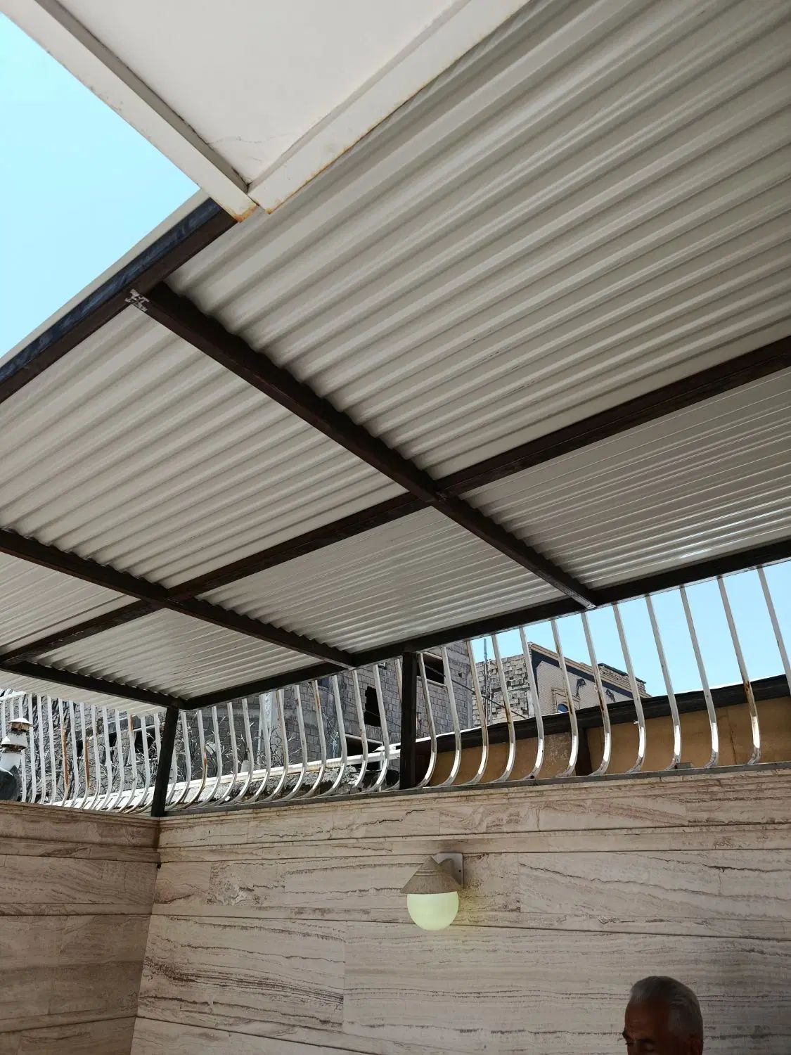 گروه اجرایی سقف سایبان شیروانی جوشکاری سیار|خدمات پیشه و مهارت|شاهینشهر, سعدی جنوبی|دیوار